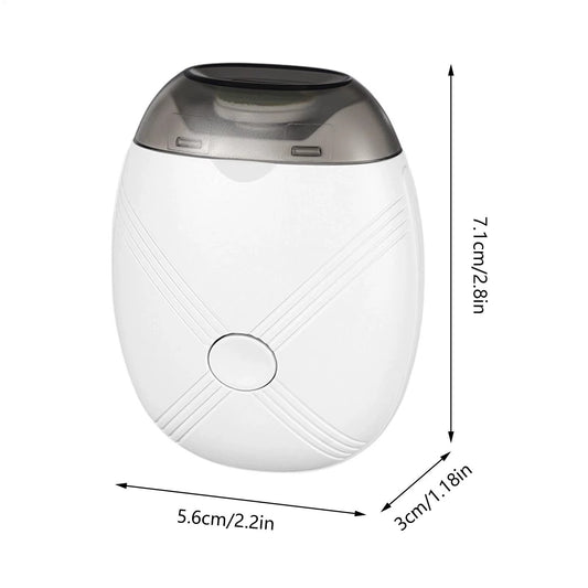 Electric Nail Files 3-Speed Rechargeable Fingernail Polisher with Light Automatic Electric Nail Clipper for Adult Kids Children